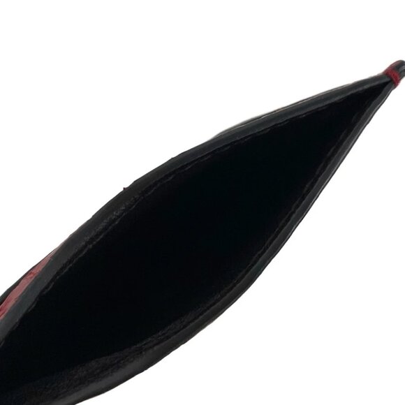 Auth GUCCI Zumi 570679 Red Leather - Card Case - Picture 8 of 9